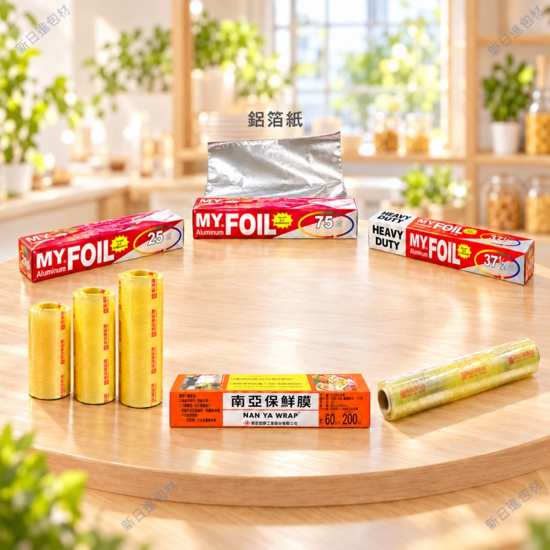 保鮮膜 鋁箔紙